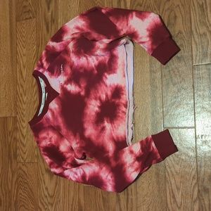 Champion tie dye crop top